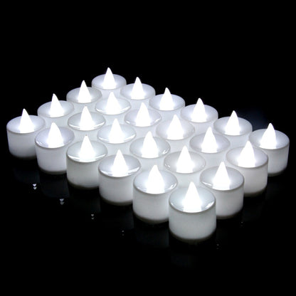 12Pcs Multicolor Flameless LED Candles Battery Operated Tea Light - Innovative Decor